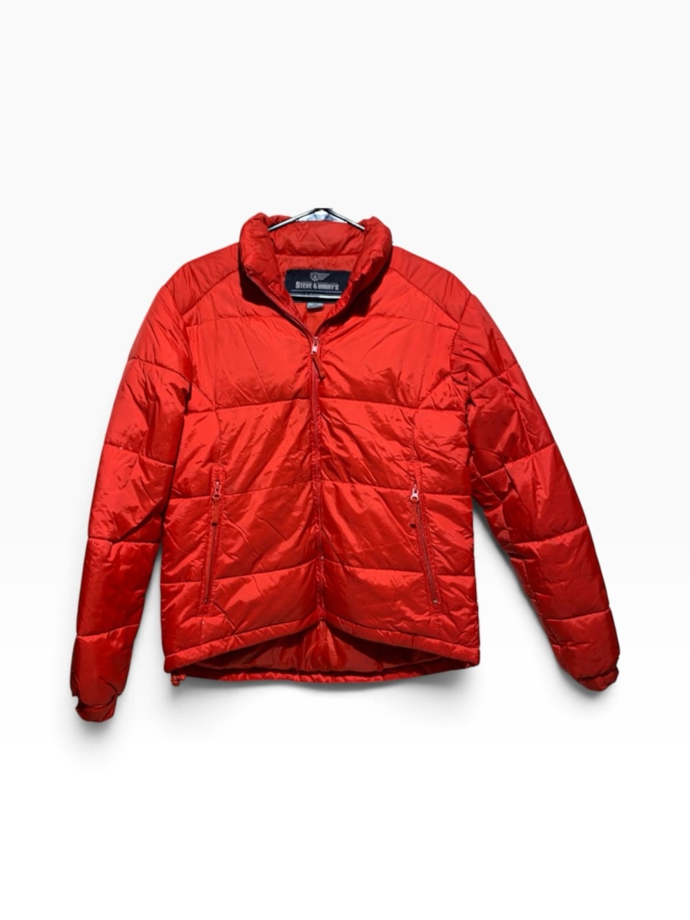 Steve & Barry's Men's Double Down Puffer Jacket Sz M